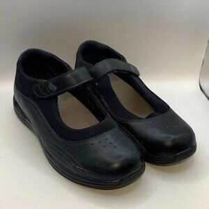 Drew Rose Black Orthopedic Diabetic Leather Mary Jane Comfort Shoes US Size 7M​​